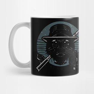 Fisherman Cat Lover Fishing Cat Dad Mug